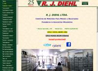 Site do R J Diehl Comércio De Mat Para Móveis Ltda - São Geraldo