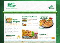 Site do Rosa`s Churrascaria