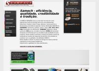 Site do Samech Vedações e Acessórios Inds. Ltda