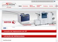 Site do Santec Comércio e Locação de Copiadoras