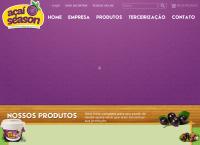 Site do Sorveteria Tanto Gosto Ltda