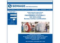 Site do Semage Manutenção Industrial