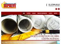Site do Seprevi Segurança Contra Incêndio