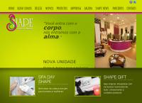 Site do Shape Clínica Estética Saúde