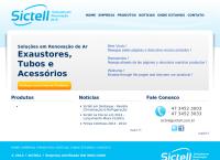 Site do Sictell Ferramentas E Componentes - Vila Monumento