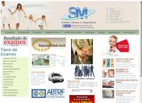 Site do Sm Análises Clínicas