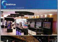 Site do Solétrica - Iluminação e Material Elétrico