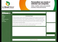 Site do Sulbrasil Metal - Ipiranga