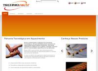 Site do Technoheat Eletroaquecimento - Vila Antônio