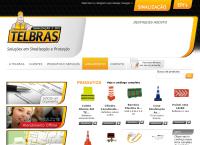 Site do Telbras Sinalização E Segurança - Niterói