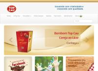 Site do Top Cau Indústria E Comércio De Chocolates Ltda