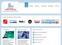 Site do Vidracaria Torre de Belem Ltda