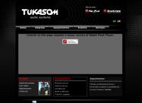 Site do Tukason Comércio e Locação de Som e Luz - Vila Conceição