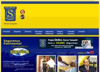 Site do Valmac Vigilância Patrimonial Ltda.