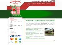 Site do Ristorante Vecchia Roma