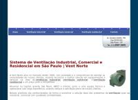 Site do Vent Norte Sistemas E Equipamentos De Ventilação - Vila Gustavo