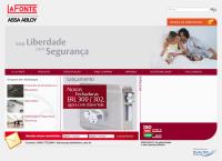 Site do Yale La Fonte Sistemas de Segurança - Socorro
