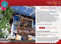 Site do Restaurante Zaza Bistro Tropical