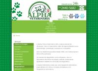 Site do Clínica Veterinária Alpha
