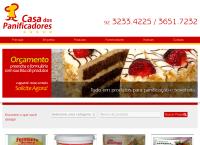 Site do Casa Dos Panificadores Ltda - São Geraldo