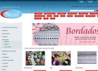 Site do Comercial Becel De Armarinhos Ltda