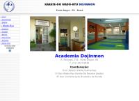 Site do Academia Dojinmon de Karatê