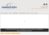 Site do Marathon Academia de Ginastica e Musculacao Ltda