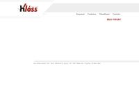 Site do Móveis Kloss Decoração