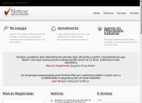 Site do Síntese Marcas e Patentes - Jardim Cabuçu