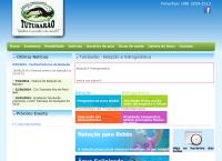 Site do Escola de Natação Tutubarão