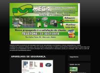 Site do Mega Segurança Eletrônica
