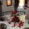 Decoração em vermelho