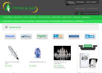 Site do Força e Luz Materiais Elétricos e Solar - Filial