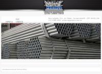 Site do Projaço Produtos Siderúrgicos