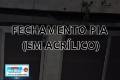 Fechamento de Pia em Acrílico