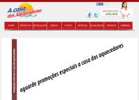 Site do Casa Dos Aquecedores