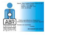 Site do Abr Serviços Médicos Ltda