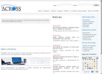 Site do Across Consultores Associados S/c Ltda