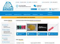 Site do ADC BRINDES Comércio de Produtos de Plástico Injetado