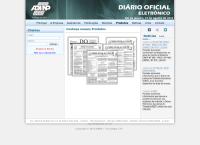 Site do Adinp Distribuidora de Diários Oficiais Ltda