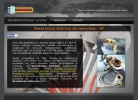 Site do A f Dutra Indústria Comércio Resistencias Elétricas Ltda Me
