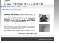 Site do AG Serralheria Indl e Caldeiraria