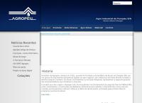 Site do Agropeu Agroindustrial de Pompeu S/a