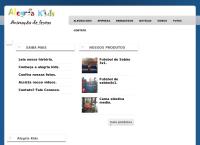 Site do Alegria Kids Animação de Festas