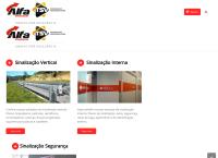 Site do Alfa Sinalização