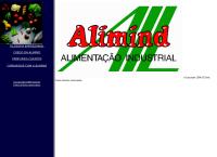 Site do Alimind Alimentação Indl Ltda