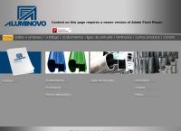 Site do Aluminovo Perfis de Alumínio Ltda