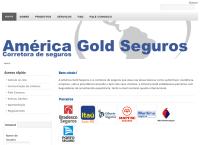 Site do América Gold Corretora De Seguros