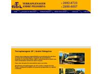 Site do André Pelegrina Terraplenagem Ltda