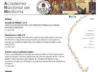 Site do Academia Nacional De Medicina